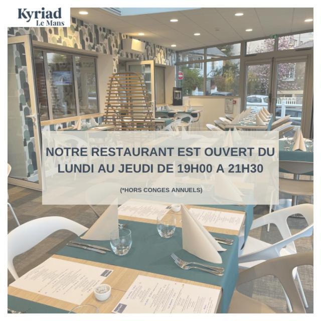 Kyriad Le Mans Est Exteriér fotografie